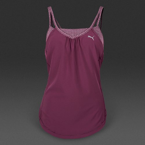 Puma WT Bubble Tank Top Maroon for Women